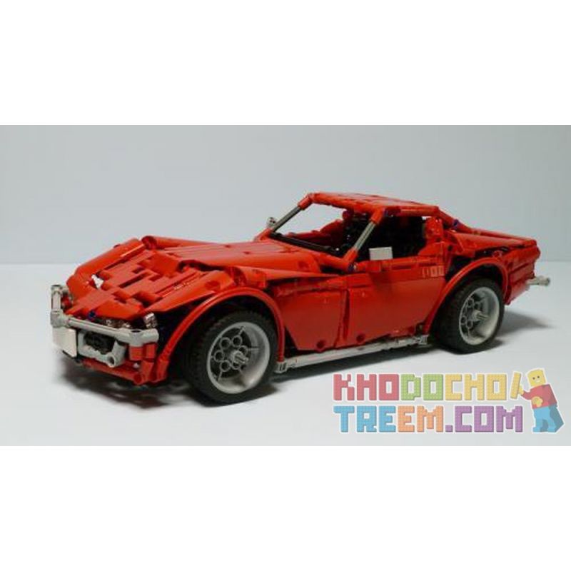 REBRICKABLE MOC-1757 1757 MOC1757 non  TÀU HỘ TỐNG C3 STINGRAY bộ đồ chơi xếp lắp ráp ghép mô hình  CORVETTE C3 STINGRAY Kỹ Thuật Công Nghệ Cao Mô Hình Phương Tiện 1184 khối