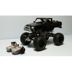 REBRICKABLE MOC-1519 1519 MOC1519 non  XE THỬ NGHIỆM 4X4 bộ đồ chơi xếp lắp ráp ghép mô hình  TRIAL TRUCK 4X4 Kỹ Thuật Công Nghệ Cao Mô Hình Phương Tiện 998 khối