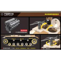 QuanGuan 100068 Quan Guan 100068 non  SÚNG TẤN CÔNG SỐ 3 bộ đồ chơi xếp lắp ráp ghép mô hình Military Army STURMGESCHUTZ III Quân Sự Bộ Đội 721 khối