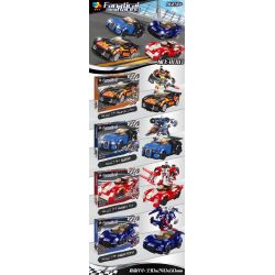 QIZHILE 31010-01 31010-02 31010-03 31010-04 non  ĐUA XE GÂY SỐT 4 MẪU ARASH AF10 BUGATTI FERRARI FXX APOLLO bộ đồ chơi xếp lắp ráp ghép mô hình Fanatical Racing Đua Xe Điên Cuồng 1075 khối