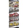 QIZHILE 31009-01 31009-02 31009-03 31009-04 non  ĐUA XE CUỒNG NHIỆT 4 AMG-GT3 SF16-H FERRARI 919 LAMBORGHINI LP570-4 bộ đồ chơi xếp lắp ráp ghép mô hình Fanatical Racing Đua Xe Điên Cuồng 1048 khối