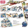 JISI 7024 7025 7026 7027 non  4 MÁY BAY CHIẾN ĐẤU KIỂU FA KUN TÀU VŨ TRỤ MILAN CỖ TRANH VÀ MÔ TÔ TẤN CÔNG bộ đồ chơi xếp lắp ráp ghép mô hình Marvel Super Heroes Siêu Anh Hùng Marvel