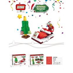 XINH 8915 non  HỘP QUÀ MỪNG GIÁNG SINH BẤT NGỜ 8 KIỂU PHÒNG NGỦ ẤM CÚNG ĐIỀU LÚC NỬA ĐÊM BẾP SƯỞI TRÁI TIM NHẬT KÝ ĐẾM NGƯỢC CÂY THÔNG NOEL RÀO TUYẾT NẰM CÁT THOẢI MÁI ƯỚC bộ đồ chơi xếp lắp ráp ghép mô hình CHRISTMAS SURPRISE 490 khối