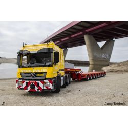 REBRICKABLE MOC-6074 6074 MOC6074 non  MERCEDES-BENZ ACTROS 4165 bộ đồ chơi xếp lắp ráp ghép mô hình  MERCEDES-BENZ ACTROS 4165 MP3 NOOTEBOOM Kỹ Thuật Công Nghệ Cao Mô Hình Phương Tiện 3454 khối