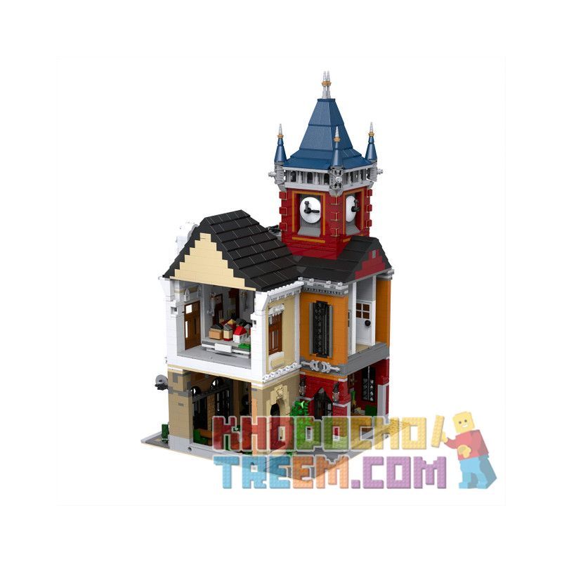 SHENZHEN RAEL ENTERTAINMENT 10006 ZHEGAO QL0924 0924 non  QUÁN RƯỢU CŨ bộ đồ chơi xếp lắp ráp ghép mô hình Creator OLD TOWN PUB Sáng Tạo 4030 khối