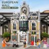 ZHEGAO QL0922 0922 non  TRUNG TÂM THƯƠNG MẠI CHÂU bộ đồ chơi xếp lắp ráp ghép mô hình Creator EUROPEAN MALL Sáng Tạo 2039 khối