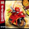 PRCK 61015 non  NINJA CƯỠI MOTO ĐUA bộ đồ chơi xếp lắp ráp ghép mô hình The  Ninjago Movie SHINOBI MASTERS OF SPINJITZU Ninja Lốc Xoáy