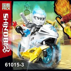 PRCK 61015 non  NINJA CƯỠI MOTO ĐUA bộ đồ chơi xếp lắp ráp ghép mô hình The  Ninjago Movie SHINOBI MASTERS OF SPINJITZU Ninja Lốc Xoáy