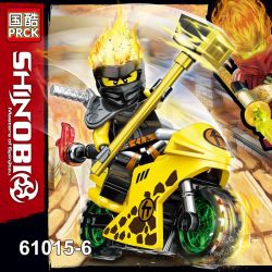 PRCK 61015 non  NINJA CƯỠI MOTO ĐUA bộ đồ chơi xếp lắp ráp ghép mô hình The  Ninjago Movie SHINOBI MASTERS OF SPINJITZU Ninja Lốc Xoáy