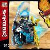 PRCK 61015 non  NINJA CƯỠI MOTO ĐUA bộ đồ chơi xếp lắp ráp ghép mô hình The  Ninjago Movie SHINOBI MASTERS OF SPINJITZU Ninja Lốc Xoáy