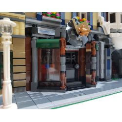 REBRICKABLE MOC-18923 18923 MOC18923 ZHEGAO QL0925 0925 non  HIỆU SÁCH (TRONG BỘ 10218 CỬA HÀNG THÚ CƯNG) bộ đồ chơi xếp lắp ráp ghép mô hình Modular Buildings BOOK SHOP Mô Hình Nhà Cửa 1969 khối