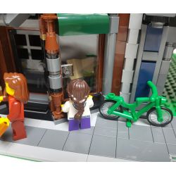 REBRICKABLE MOC-18923 18923 MOC18923 ZHEGAO QL0925 0925 non  HIỆU SÁCH (TRONG BỘ 10218 CỬA HÀNG THÚ CƯNG) bộ đồ chơi xếp lắp ráp ghép mô hình Modular Buildings BOOK SHOP Mô Hình Nhà Cửa 1969 khối