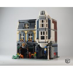 REBRICKABLE MOC-18923 18923 MOC18923 ZHEGAO QL0925 0925 non  HIỆU SÁCH (TRONG BỘ 10218 CỬA HÀNG THÚ CƯNG) bộ đồ chơi xếp lắp ráp ghép mô hình Modular Buildings BOOK SHOP Mô Hình Nhà Cửa 1969 khối