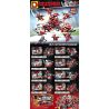 DUO LE PIN DLP9106 9106 non  SỰ KẾT HỢP CỦA DEADPOOL ULTIMATE FIGHTER 8 bộ đồ chơi xếp lắp ráp ghép mô hình Super Heroes Siêu Nhân Anh Hùng 368 khối