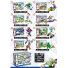 MINGER MG2013 2013 non  8 NGƯỜI NGOÀI HÀNH TINH BA MẮT MINIFIGURE HU DI TRISS BUZZ LIGHTYEAR KING SOK RABBIT BROTHER RED HEART HORSE GREEN SOLDIER bộ đồ chơi xếp lắp ráp ghép mô hình Toy Story TOY STORY 4 Câu Chuyện Đồ Chơi 261 khối