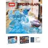 XINH 9011 non  BỐN YẾU TỐ HÌNH LỚN bộ đồ chơi xếp lắp ráp ghép mô hình Super Heroes Siêu Nhân Anh Hùng 166 khối