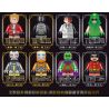 AIPIN 3901 non  SÁCH VỀ CỜ VUA bộ đồ chơi xếp lắp ráp ghép mô hình Super Heroes SUPERHEROE CHESS Siêu Nhân Anh Hùng 1507 khối