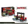 BLX 81617 non  8 LOẠI QUÁN NINJA STREET ĐỒ UỐNG THỊT NƯỚNG CẦU RƯỢU BÚN CHẢ TIỆM LỤA VŨ KHÍ TÒA NHÀ CÂU CÁ bộ đồ chơi xếp lắp ráp ghép mô hình The  Ninjago Movie NINJA BIX Ninja Lốc Xoáy 754 khối