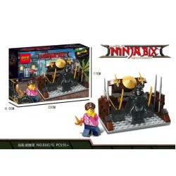 BLX 81617 non  8 LOẠI QUÁN NINJA STREET ĐỒ UỐNG THỊT NƯỚNG CẦU RƯỢU BÚN CHẢ TIỆM LỤA VŨ KHÍ TÒA NHÀ CÂU CÁ bộ đồ chơi xếp lắp ráp ghép mô hình The  Ninjago Movie NINJA BIX Ninja Lốc Xoáy 754 khối