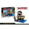 BLX 81617 non  8 LOẠI QUÁN NINJA STREET ĐỒ UỐNG THỊT NƯỚNG CẦU RƯỢU BÚN CHẢ TIỆM LỤA VŨ KHÍ TÒA NHÀ CÂU CÁ bộ đồ chơi xếp lắp ráp ghép mô hình The  Ninjago Movie NINJA BIX Ninja Lốc Xoáy 754 khối