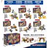 ELEPHANT JX1167 1167 non  SỰ KẾT HỢP GIỮA SPIDER-MAN VÀ MOLTEN 6 bộ đồ chơi xếp lắp ráp ghép mô hình Super Heroes Siêu Nhân Anh Hùng 345 khối