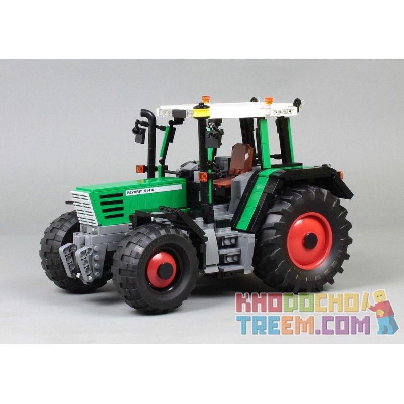 REBRICKABLE MOC-25708 25708 MOC25708 non  MÁY KÉO FENDT FAVORIT 514C bộ đồ chơi xếp lắp ráp ghép mô hình  Kỹ Thuật Công Nghệ Cao Mô Hình Phương Tiện 1269 khối