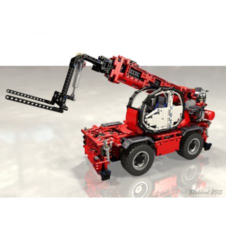 REBRICKABLE MOC-4070 4070 MOC4070 non  MÁY CHỤP NĨA THIÊN VĂN MANITO bộ đồ chơi xếp lắp ráp ghép mô hình  MANITOU TELEHANDLER Kỹ Thuật Công Nghệ Cao Mô Hình Phương Tiện 3461 khối