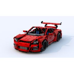 REBRICKABLE MOC-9351 9351 MOC9351 ZHEGAO QL0421 0421 non  PORSCHE 911GT3RS TÙY CHỈNH bộ đồ chơi xếp lắp ráp ghép mô hình  PORSCHE 911 GT3RS CUSTOM Kỹ Thuật Công Nghệ Cao Mô Hình Phương Tiện 3106 khối