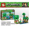SHENG YUAN SY SY6192 6192 non  THẾ GIỚI CỦA TÔI bộ đồ chơi xếp lắp ráp ghép mô hình Minecraft MY WORLD Game Xây Dựng 424 khối