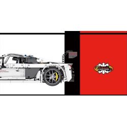 SEMBO 701023 non  AUDI R8 bộ đồ chơi xếp lắp ráp ghép mô hình  AUDI SPORT R8 Kỹ Thuật Công Nghệ Cao Mô Hình Phương Tiện 2768 khối