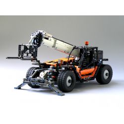 REBRICKABLE MOC-6302 6302 MOC6302 non  XE NÂNG KÍNH THIÊN VĂN bộ đồ chơi xếp lắp ráp ghép mô hình  TELEHANDLER Kỹ Thuật Công Nghệ Cao Mô Hình Phương Tiện 2250 khối