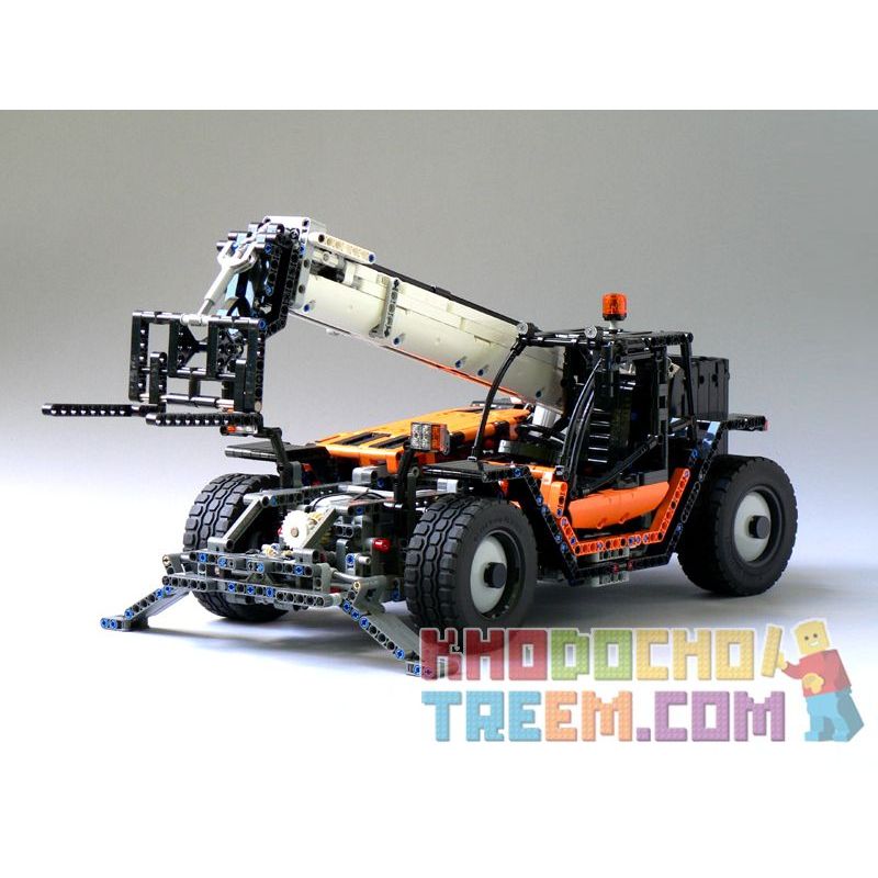 REBRICKABLE MOC-6302 6302 MOC6302 non  XE NÂNG KÍNH THIÊN VĂN bộ đồ chơi xếp lắp ráp ghép mô hình  TELEHANDLER Kỹ Thuật Công Nghệ Cao Mô Hình Phương Tiện 2250 khối