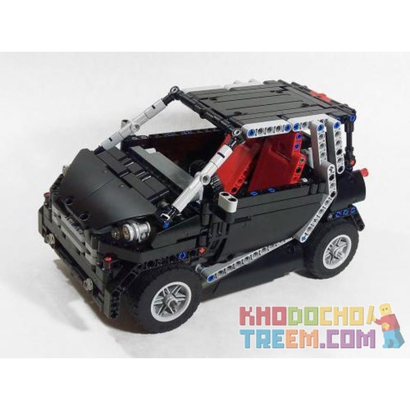 GBL KY1037 1037 REBRICKABLE MOC-2981 2981 MOC2981 non  FORTWO THÔNG MINH bộ đồ chơi xếp lắp ráp ghép mô hình  SMART FORTWO Kỹ Thuật Công Nghệ Cao Mô Hình Phương Tiện 761 khối