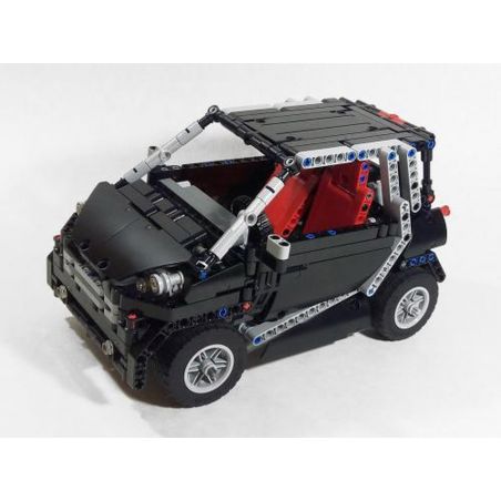 GBL KY1037 1037 REBRICKABLE MOC-2981 2981 MOC2981 non  FORTWO THÔNG MINH bộ đồ chơi xếp lắp ráp ghép mô hình  SMART FORTWO Kỹ Thuật Công Nghệ Cao Mô Hình Phương Tiện 761 khối