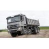 REBRICKABLE MOC-25443 25443 MOC25443 non  XE BEN MERCEDES-BENZ ACTROS bộ đồ chơi xếp lắp ráp ghép mô hình    8X4 MERCEDES ACTROS DUMP TRUCK Kỹ Thuật Công Nghệ Cao Mô Hình Phương Tiện 1221 khối