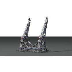 DK 5001 REBRICKABLE MOC-10219 10219 MOC10219 non  CHÂN ĐẾ MILLENNIUM FALCON bộ đồ chơi xếp lắp ráp ghép mô hình  EFFERMAN'S VERTICAL STAND FOR MILLENNIUM FALCON 75192 Kỹ Thuật Công Nghệ Cao Mô Hình Phương Tiện 407 khối