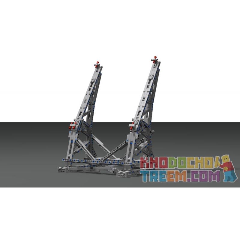 DK 5001 REBRICKABLE MOC-10219 10219 MOC10219 non  CHÂN ĐẾ MILLENNIUM FALCON bộ đồ chơi xếp lắp ráp ghép mô hình  EFFERMAN'S VERTICAL STAND FOR MILLENNIUM FALCON 75192 Kỹ Thuật Công Nghệ Cao Mô Hình Phương Tiện 407 khối