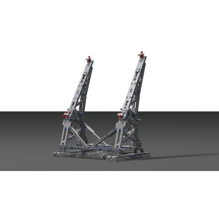 DK 5001 REBRICKABLE MOC-10219 10219 MOC10219 non  CHÂN ĐẾ MILLENNIUM FALCON bộ đồ chơi xếp lắp ráp ghép mô hình  EFFERMAN'S VERTICAL STAND FOR MILLENNIUM FALCON 75192 Kỹ Thuật Công Nghệ Cao Mô Hình Phương Tiện 407 khối