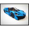 LIN07 009 REBRICKABLE MOC-16029 16029 MOC16029 non  MCLAREN 570S. bộ đồ chơi xếp lắp ráp ghép mô hình  MCLAREN 570S - BUGATTI 42083 B-MODEL Kỹ Thuật Công Nghệ Cao Mô Hình Phương Tiện 2818 khối