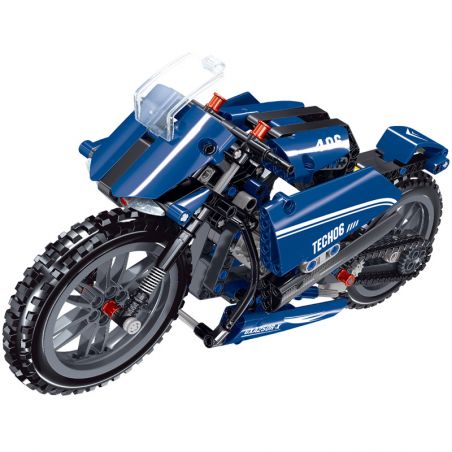 ZHEGAO QL0406 0406 non  XE MÔ TÔ bộ đồ chơi xếp lắp ráp ghép mô hình  Kỹ Thuật Công Nghệ Cao Mô Hình Phương Tiện 334 khối