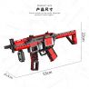 GEJIA 49010 MouldKing 14001 Mould King 14001 QIZHILE 86004 86005 41017 41018 REBRICKABLE MOC-29369 29369 MOC29369 TECHNOLOGY ATTACK Q2880 2880 ZHEGAO QL0450 0450 non  SÚNG TIỂU LIÊN NỔ ĐIỆN HK MP5 MLI bộ đồ chơi xếp lắp ráp ghép mô hình  WARFRONT MP5 SUBMACHINE GUN Kỹ Thuật Công Nghệ Cao Mô Hình Phương Tiện 642 khối