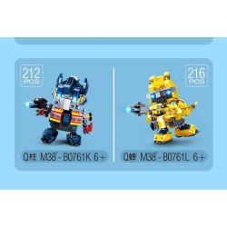 SLUBAN M38-B0761L B0761L 0761L M38B0761L 38-B0761L non  PHIÊN BẢN Q CỦA HORNET bộ đồ chơi xếp lắp ráp ghép mô hình Brickheadz QBRICKS Nhân Vật Đầu To 216 khối