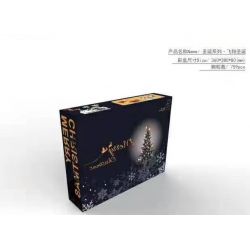 GEJIA 49007 non  BAY GIÁNG SINH bộ đồ chơi xếp lắp ráp ghép mô hình The  Ninjago Movie PURSUIT OF CHRISTMAS Ninja Lốc Xoáy 759 khối