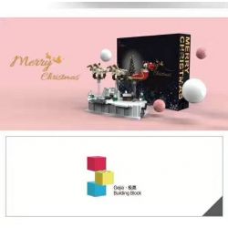 GEJIA 49007 non  BAY GIÁNG SINH bộ đồ chơi xếp lắp ráp ghép mô hình The  Ninjago Movie PURSUIT OF CHRISTMAS Ninja Lốc Xoáy 759 khối