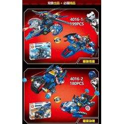 SX 4016 non  SỰ KẾT HỢP CỦA 4 NGƯỜI BẢO VỆ BÓNG TỐI NGÔI SAO XOẮN ỐC MÁY BAY CHIẾN ĐẤU ĐÊM BÁNH XE HẠNG NẶNG HOANG DÃ bộ đồ chơi xếp lắp ráp ghép mô hình Marvel Super Heroes AVENGERS 4 Siêu Anh Hùng Marvel 730 khối