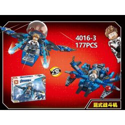 SX 4016 non  SỰ KẾT HỢP CỦA 4 NGƯỜI BẢO VỆ BÓNG TỐI NGÔI SAO XOẮN ỐC MÁY BAY CHIẾN ĐẤU ĐÊM BÁNH XE HẠNG NẶNG HOANG DÃ bộ đồ chơi xếp lắp ráp ghép mô hình Marvel Super Heroes AVENGERS 4 Siêu Anh Hùng Marvel 730 khối