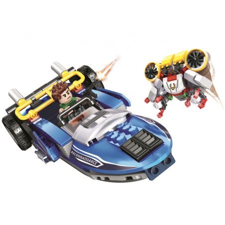 Winner 5099 non  THUYỀN XUNG KÍCH bộ đồ chơi xếp lắp ráp ghép mô hình Sharp Arrows Action SHARP ARROWS ACTION ASSAULT SPEEDBOAT Mũi Tên Nhọn 269 khối