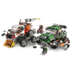 Winner 5103 non  XE TẤN CÔNG CHỐNG KHỦNG BỐ bộ đồ chơi xếp lắp ráp ghép mô hình Sharp Arrows Action SHARP ARROWS ACTION COUNTER TERRORISM ASSAULT VEHICLE Mũi Tên Nhọn 523 khối