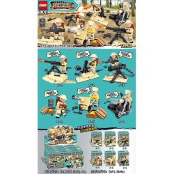 ZIMO ZM721 non  6 NGƯỜI LÍNH ANH TRONG THẾ CHIẾN II bộ đồ chơi xếp lắp ráp ghép mô hình Military Army PHANTOM ASSAULT Quân Sự Bộ Đội