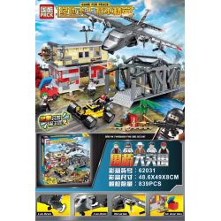 PRCK 62030 62031 non  WEIQIAO ĐỘT PHÁ LỚN 2 KẾT HỢP bộ đồ chơi xếp lắp ráp ghép mô hình Game For Peace Chiến Đấu Cho Hòa Bình 839 khối